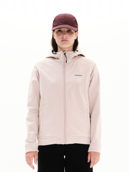EMERSON WOMEN'S BONDED HOODED BOMBER JACKET