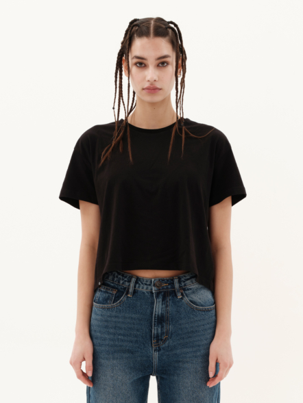 EMERSON SOLID WOMEN’S CROP T-SHIRT