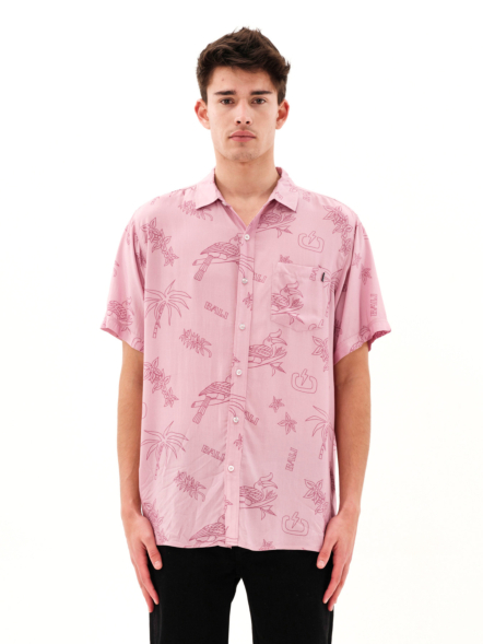 EMERSON MEN'S PRINTED SHORT SLEEVE SHIRT