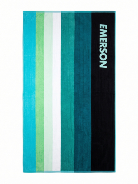 EMERSON STRIPED BEACH TOWEL