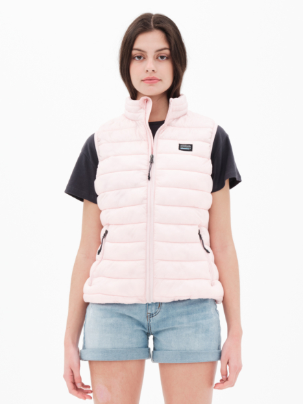 EMERSON WOMEN'S LIGHTWEIGHT PUFFER VEST JACKET