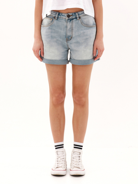 EMERSON WOMEN'S STRETCH DENIM SHORTS