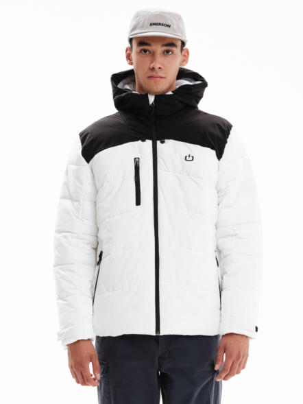 EMERSON MEN’S HOODED PUFFER JACKET