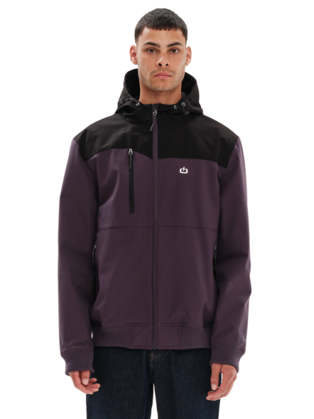 EMERSON MEN’S HOODED BOMBER JACKET