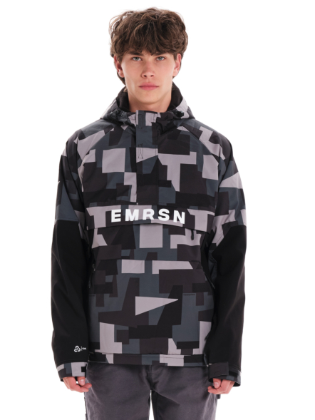 EMERSON MEN’S HOODED PULLOVER JACKET