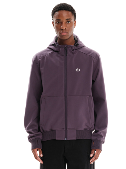 EMERSON MEN’S HOODED BONDED BOMBER JACKET