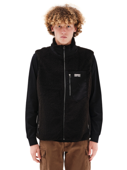 EMERSON MEN’S DOUBLE FACE VEST JACKET