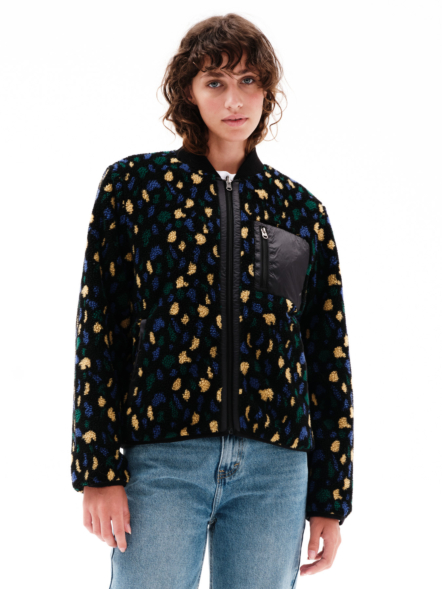 EMERSON WOMEN’S DOUBLE FACE SHERPA JACKET