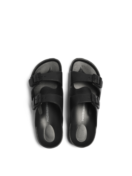 EMERSON MEN’S TWO-STRAP SLIDES