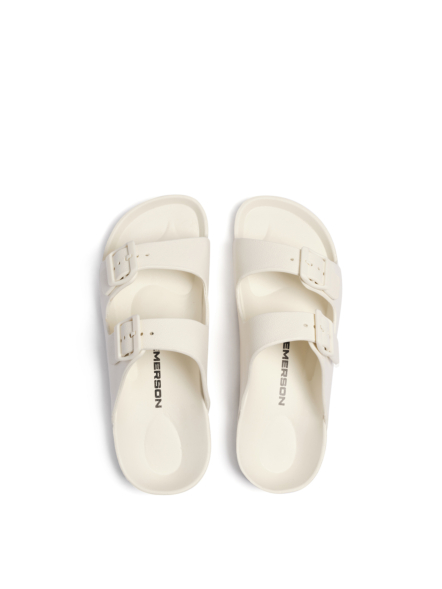 EMERSON MEN’S TWO-STRAP SLIDES