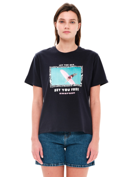 EMERSON WOMEN’S OVERSIZED SHORT SLEEVE T-SHIRT