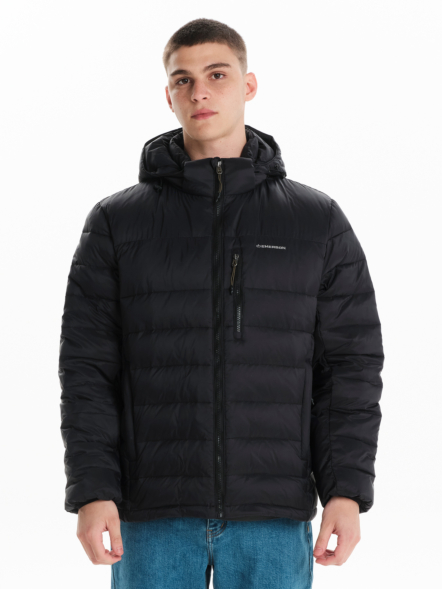 EMERSON MEN’S HOODED DOWN PUFFER JACKET