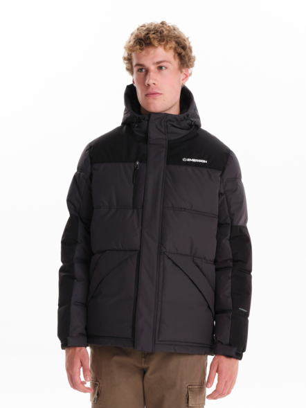 EMERSON MEN’S HOODED PUFFER JACKET