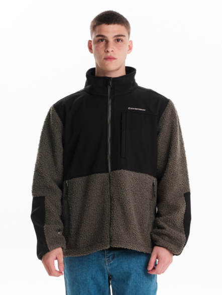 EMERSON MEN’S 2-LAYER SHERPA BONDED JACKET