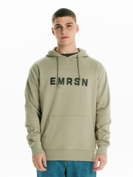 EMERSON MEN’S “EMRSN” LOGO PULLOVER HOODIE