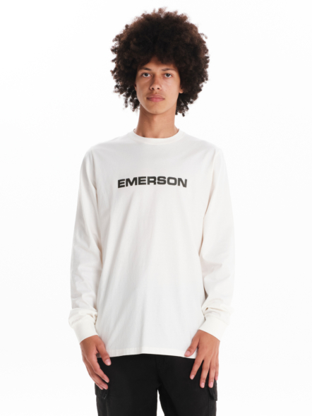 EMERSON MEN’S LOGO LONG SLEEVE TEE