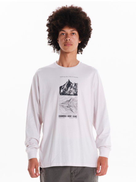 EMERSON MEN’S LONG SLEEVE TEE WITH PHOTO PRINT