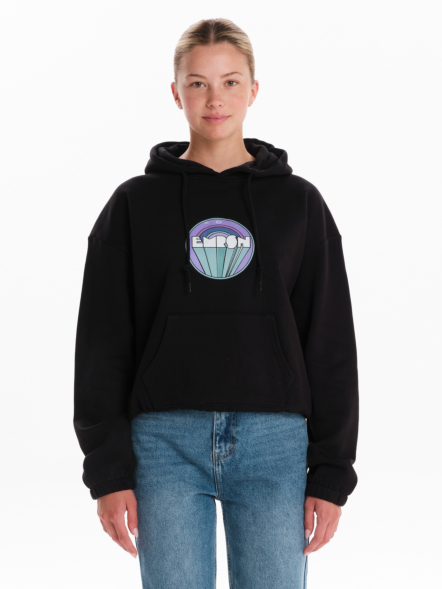 EMERSON WOMEN’S CROPPED PULLOVER HOODIE