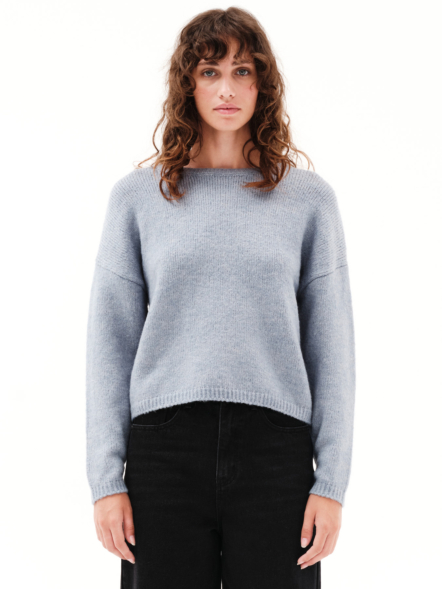 EMERSON WOMEN’S BASIC KNIT SWEATER