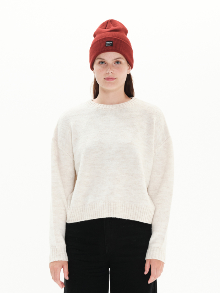 EMERSON WOMEN’S BASIC KNIT SWEATER