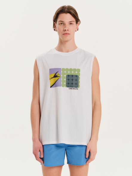 EMERSON GRAPHIC MEN’S CREWNECK TANK