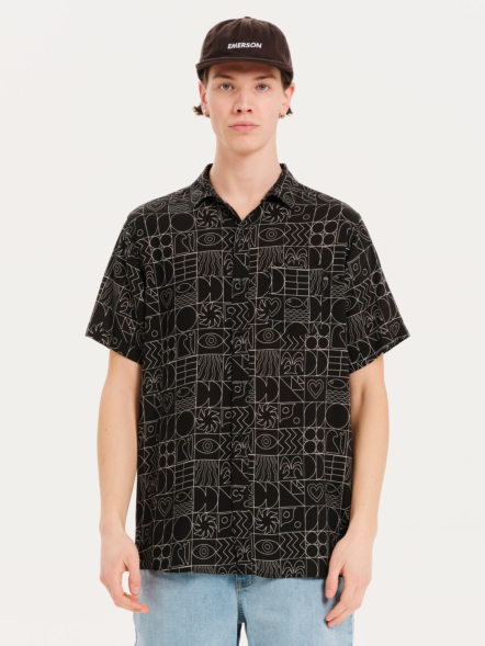 EMERSON MEN’S PRINTED SHORT SLEEVE SHIRT