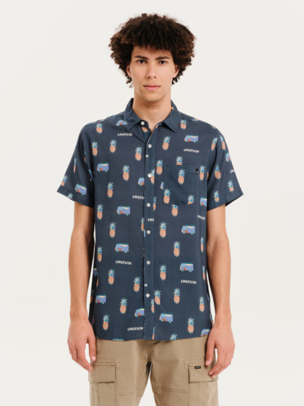 EMERSON MEN’S PRINTED SHORT SLEEVE SHIRT