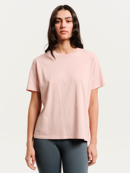EMERSON ΓΥΝΑΙΚΕΙΟ ΜΟΝΟΧΡΩΜΟ ΚΟΝΤΟΜΑΝΙΚΟ T-SHIRT