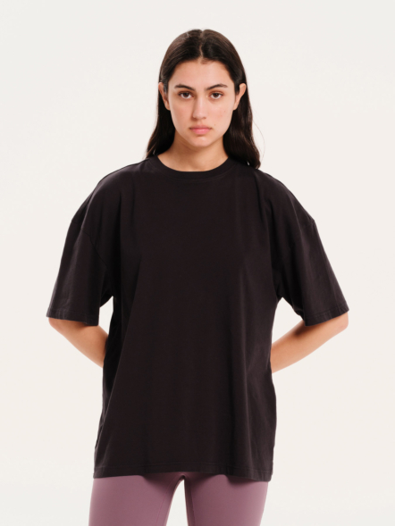 EMERSON ΓΥΝΑΙΚΕΙΟ ΜΟΝΟΧΡΩΜΟ ΚΟΝΤΟΜΑΝΙΚΟ T-SHIRT