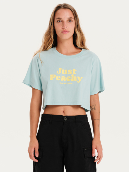 EMERSON "JUST PEACHY"  ΓΥΝΑΙΚΕΙΟ ΚΟΝΤΟΜΑΝΙΚΟ CROP TOP
