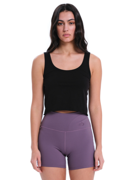 EMERSON SOLID WOMEN'S TANK CROP TOP