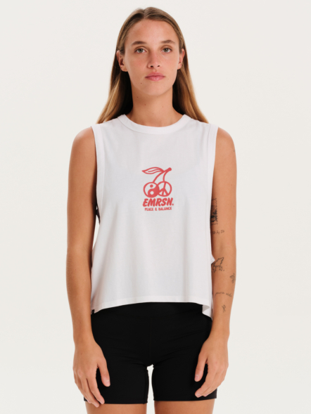 EMRSN "PEACE & BALANCE" ΓΥΝΑΙΚΕΙΟ ΑΜΑΝΙΚΟ CROP TOP
