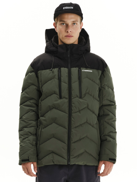 EMERSON MEN’S PUFFER JACKET WITH DETACHABLE HOOD