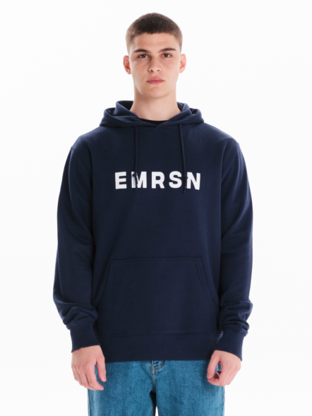 EMERSON MEN’S “EMRSN” LOGO PULLOVER HOODIE
