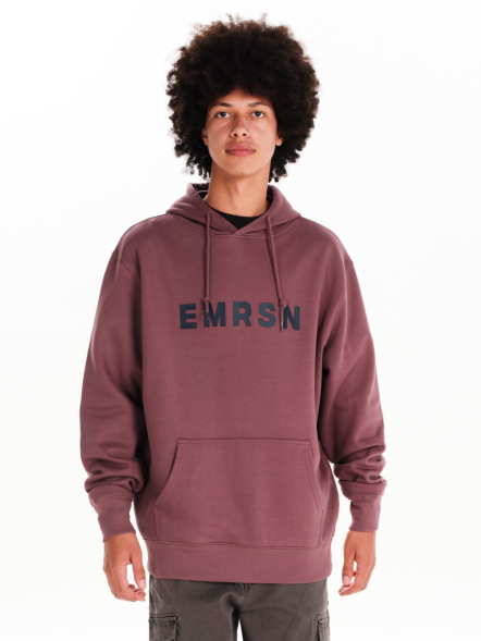 EMERSON MEN’S “EMRSN” LOGO PULLOVER HOODIE