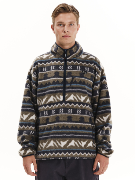 EMERSON ΑΝΔΡΙΚΟ FLEECE ΜΕ ΦΕΡΜΟΥΑΡ ΜΕΧΡΙ ΤΟ ΣΤΗΘΟΣ