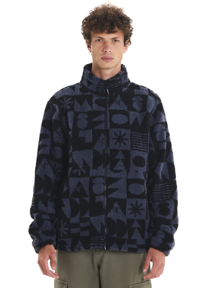 EMERSON MEN’S FULL ZIP SHERPA FLEECE