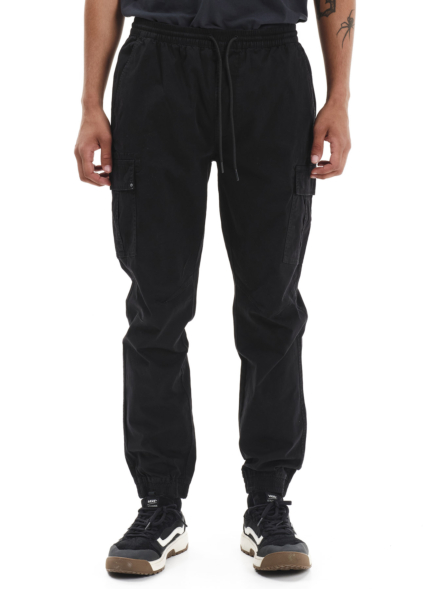 EMERSON MEN’S ELASTICATED WAIST CUFFED CARGO PANTS