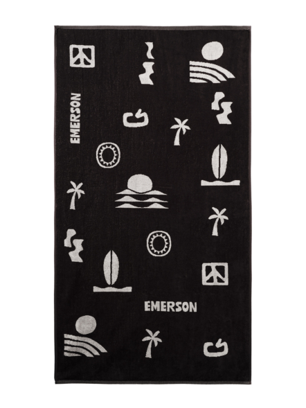 EMERSON TROPICAL PATTERN BEACH TOWEL