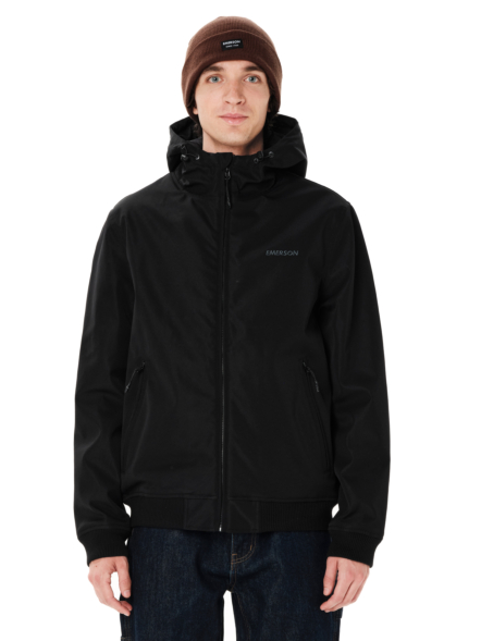 EMERSON MEN'S HOODED BOMBER JACKET