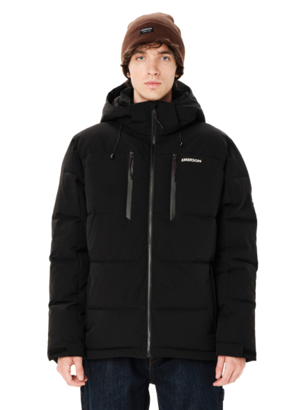 EMERSON MEN'S PUFFER JACKET WITH DETACHABLE HOOD