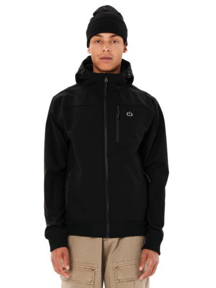 EMERSON HOODED BONDED BOMBER JACKET