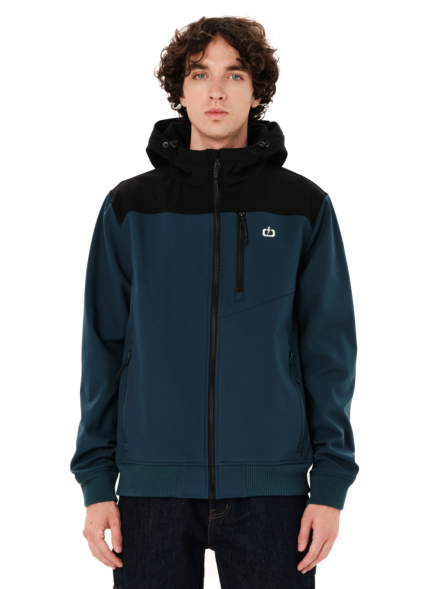 EMERSON HOODED BONDED BOMBER JACKET