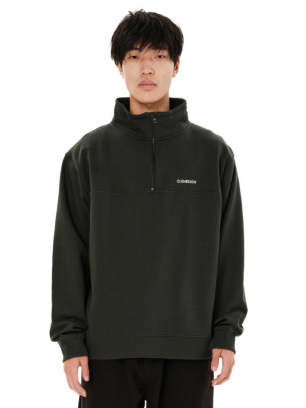 EMERSON MEN’S LOGO HALF-ZIP HOODIE