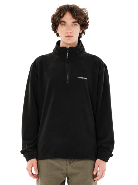 EMERSON ΑΝΔΡΙΚΟ FLEECE ΜΕ ΑΝΟΙΓΜΑ ΦΕΡΜΟΥΑΡ ΜΕΧΡΙ ΤΟ ΣΤΗΘΟΣ