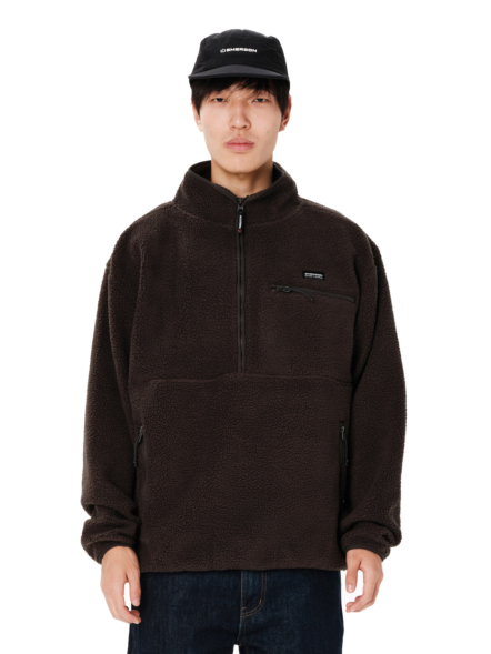 EMERSON MEN’S HIGH-PILE HALF ZIP FLEECE