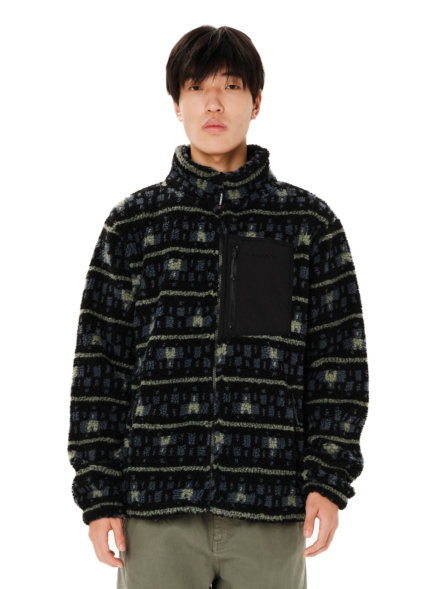 EMERSON MEN’S FULL ZIP SHERPA FLEECE