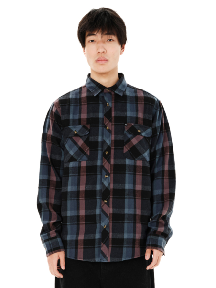 EMERSON MEN’S CHECKERED FLANNEL SHIRT