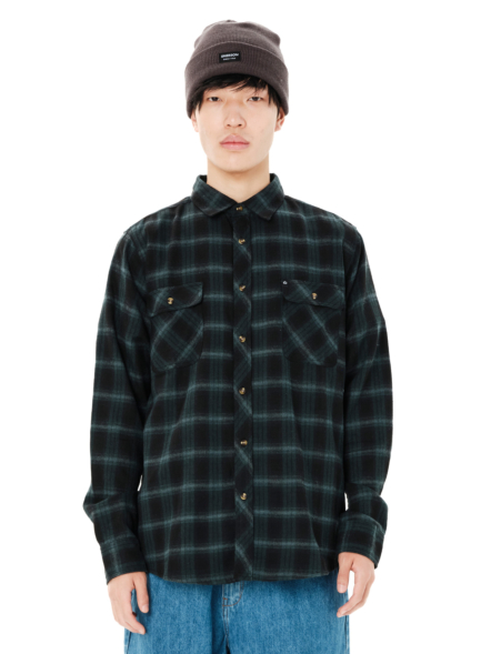 EMERSON MEN’S CHECKERED FLANNEL SHIRT