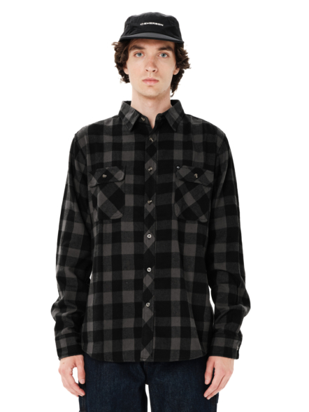 EMERSON MEN’S CHECKERED FLANNEL SHIRT
